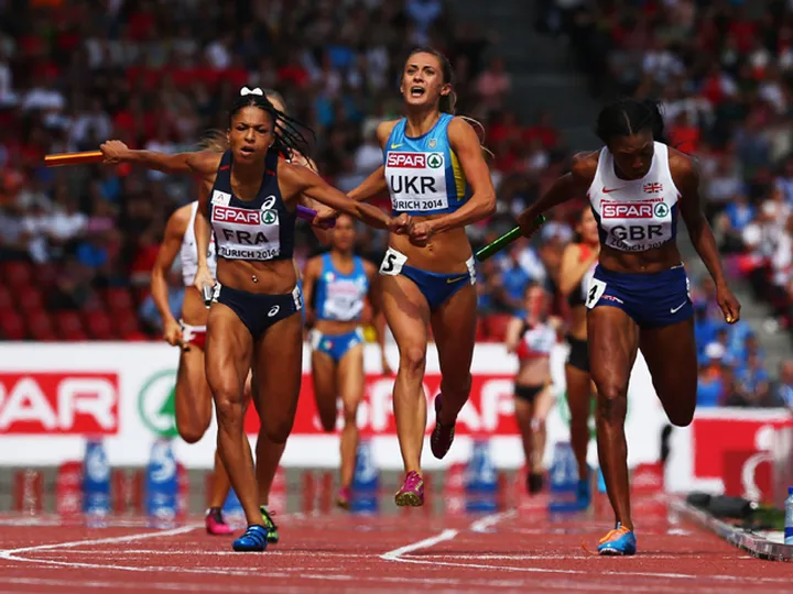 GB pipped to bronze in women's 4x400m
