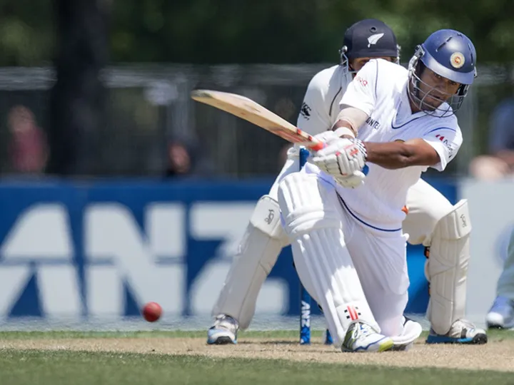 Karunaratne first to fall in rain-affected second Test