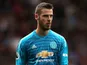 David de Gea in action for Manchester United on September 2, 2018