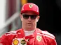 Ferrari's Kimi Raikkonen before practice for the Monaco Grand Prix on May 24, 2018