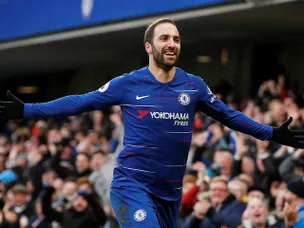 Gonzalo Higuain misses out for Chelsea