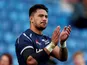 Denny Solomona pictured for Sale Sharks in September 2018