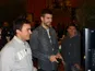 Gerard Pique and Lionel Messi playing FIFA