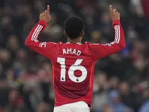 In good company: Man United star Amad joins exclusive list with 12-minute hat-trick