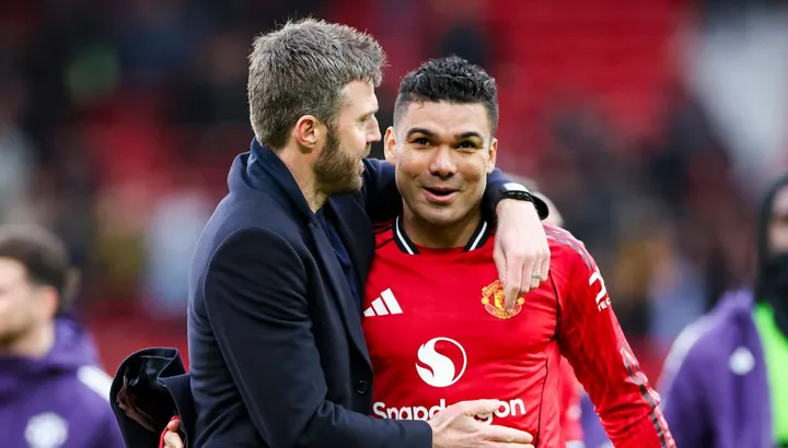 Casemiro reveals "big problem" Man United face over Michael Carrick future as midfielder makes Carlo Ancelotti comparison