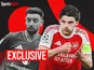 Declan Rice/Bruno Fernandes composite