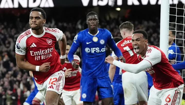 The corner Colossi: Arsenal equal two set-piece records in nervy Chelsea win