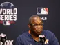 Houston Astros manager Dusty Baker pictured in October 2021