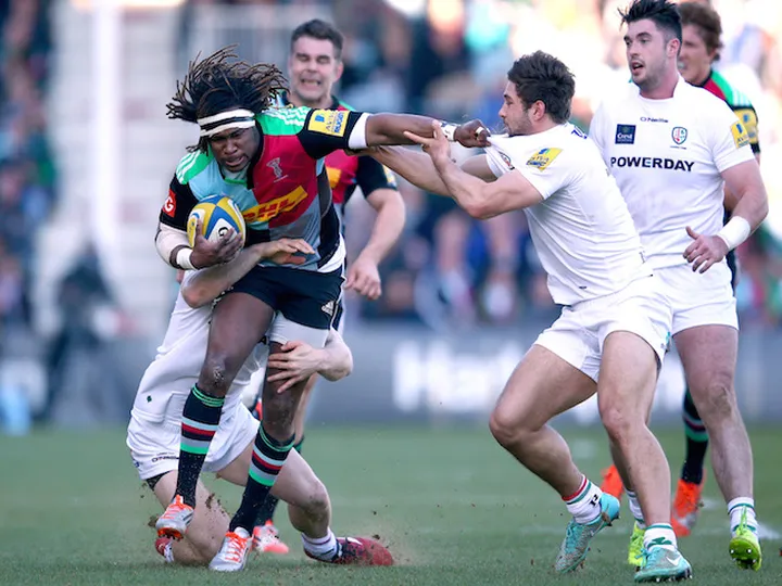 Quins hold on to beat Irish