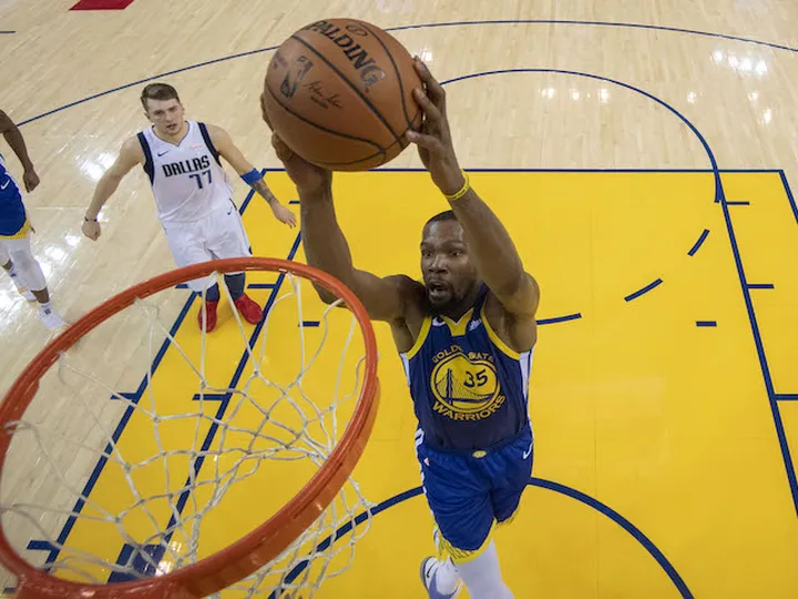 Kevin Durant shines as Golden State Warriors beat Dallas Mavericks