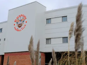 A general view of Blackpool's home ground Bloomfield Road on February 23, 2013