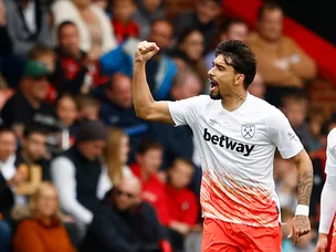 West Ham thrash Bournemouth 4-0 in crunch relegation battle