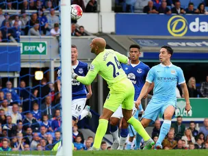 Everton 0-2 Man City