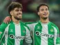 Real Betis' Abde Ezzalzouli and Antony pictured on May 12, 2026