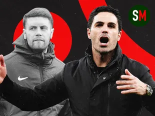 Watch Arteta's comical reaction to Hurzeler criticism after Arsenal beat Brighton