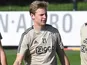 Frenkie de Jong during an Ajax training session on September 18, 2018