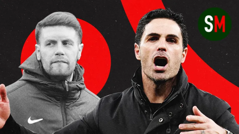 Watch Arteta's comical reaction to Hurzeler criticism after Arsenal beat Brighton