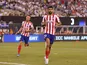 Atletico Madrid's Diego Costa celebrates scoring against Real Madrid in the International Champions Cup on July 26, 2019