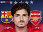 Julian Alvarez of Atletico Madrid, on August 23, 2026