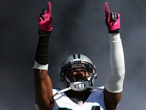 Josh Norman #24 of the Carolina Panthers during their game against Dallas Cowboys on October 21, 2012