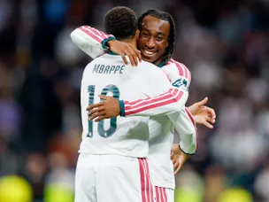 Mbappe-backed Diomande ‘kicking down the door’ on Vinicius Vinicius
