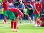 Achraf Hakimi and his teamates disappointed after their loss against France, on July 9, 2026