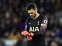 Hugo Lloris in action for Tottenham Hotspur on January 1, 2019