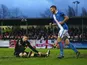 Dorian Dervite of Bolton Wanderers shows his dejection after conceding an own goal against Eastleigh in the FA Cup third round on January 9, 2016