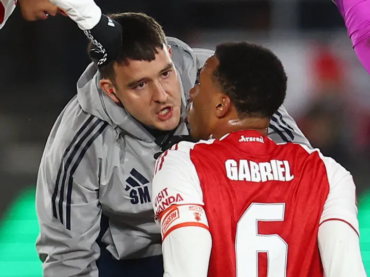 "Never good news" - Arteta issues Gabriel injury update after worrying photo emerges
