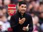 Mikel Arteta of Arsenal, on May 10, 2026
