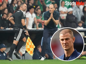 Joe Hart disagrees with Thomas Tuchel’s furious referee rant after England win
