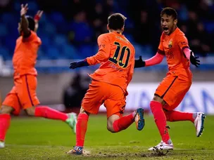 Barcelona progress to Copa del Rey final