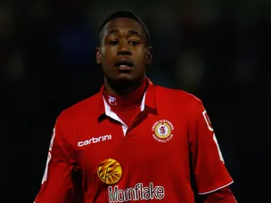 Aneke on bench for Alex