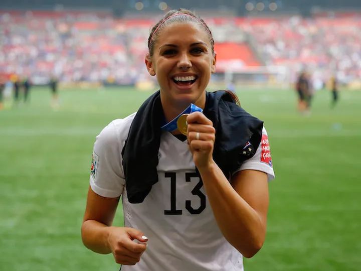 Alex Morgan joins Lionel Messi on FIFA 16 cover