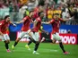 Emam Ashour celebrates after scoring goal for Egypt on 07 July, 2026