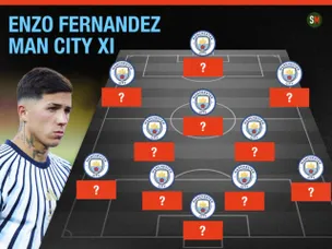 Three ways Man City could line up with £125m signing Enzo Fernandez