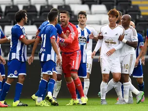 Swansea City held by Deportivo La Coruna