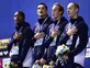 France retain men's 4x100m freestyle title