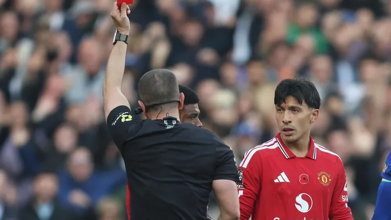 Is Lisandro banned for Liverpool-Man Utd after Chelsea red card?