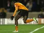 Wolverehampton Wanderers' Bakary Sako celebrates scoring against Watford on March 1, 2013