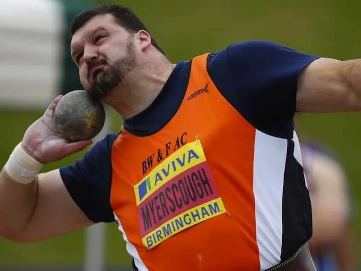 Myerscough out of shot put final