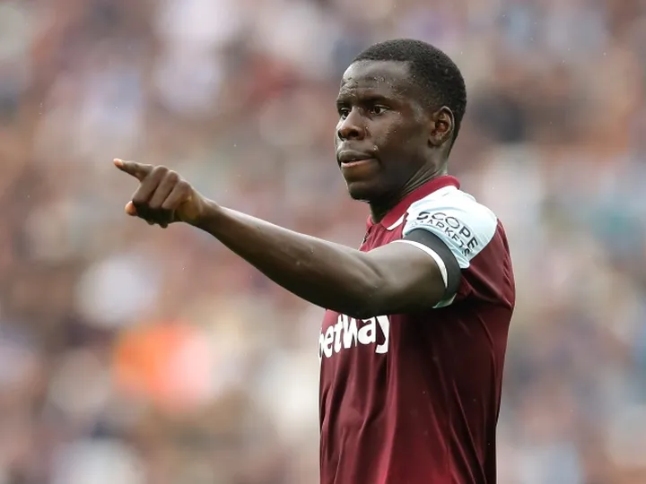 Kurt Zouma starts for West Ham against Watford