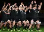All Blacks doing the haka in September 2025