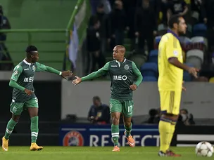 Sporting leading Maribor