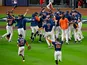 The Houston Astros celebrate winning the World Series on November 5, 2022
