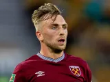 West Ham United captain Jarrod Bowen in EFL Cup action on August 26, 2025