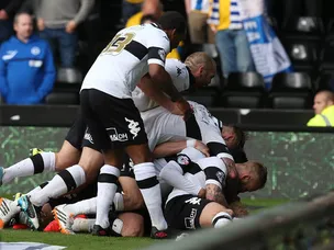 Derby cruise into playoff final