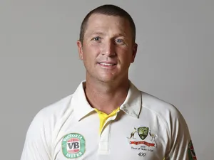 Brad Haddin poses during an Australia portrait session in May 2015