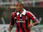 AC Milan's Nigel De Jong during the Champions League match against Malaga on November 6, 2012