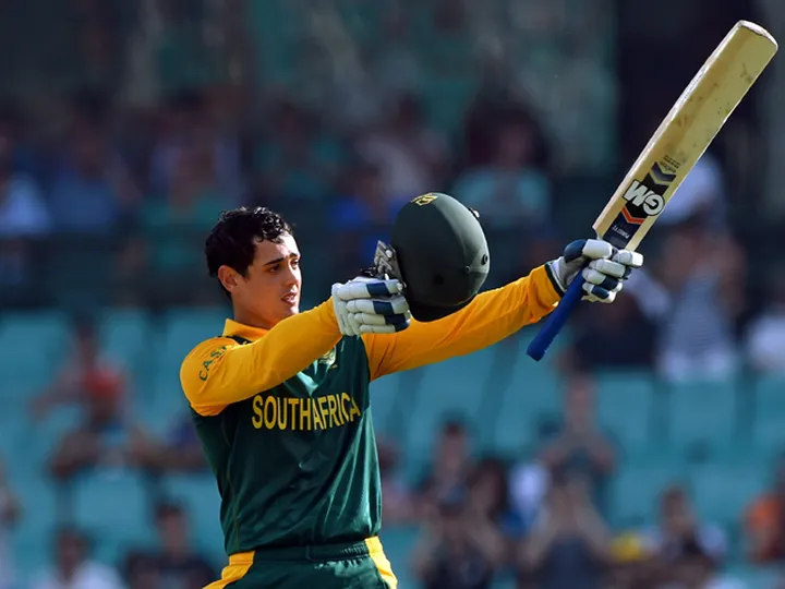 Quinton de Kock century guides SA to 270